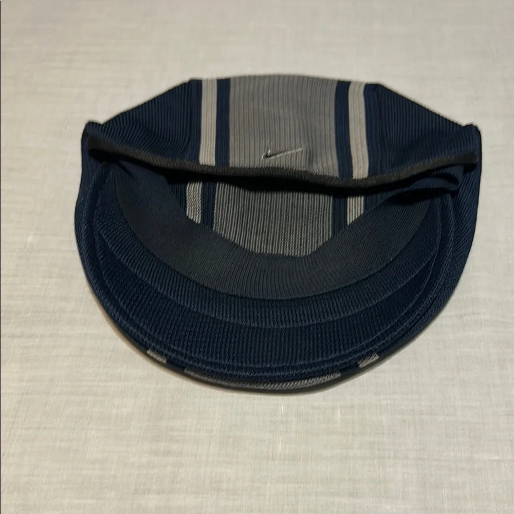 Nike Vintage Navy and Gray Striped Golf  Cap - Picture 4 of 5